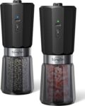 Sangcon Gravity Electric Salt and Pepper Grinder Set