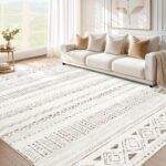 Cotiled 5X7 Area Rugs Soft Machine Washable Boho Rugs