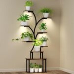 Plant Stand Indoor with Grow Lights