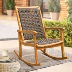 Shop @Wayfair – Bay Isle Home Arro Outdoor Wood Rocking Chair