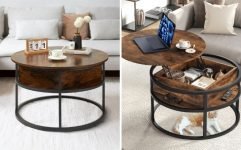 Behost Round Lift Top Coffee Table