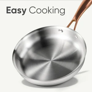 Carote 8” Tri-Ply Stainless Steel Frying Pan