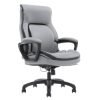 Shaquille O’Neal™ Amphion Ergonomic Bonded Leather High-Back Executive Office Chair, Gray