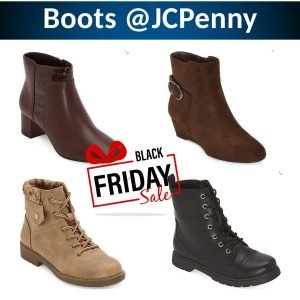 Black Friday Deals On Boots @JCPenny !!
