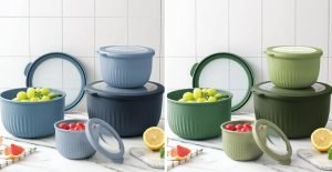 Art & Cook 8 Piece Plastic Mixing Bowl Set at Macy’s !