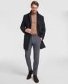 Men’s Prosper Wool-Blend Slim Fit Overcoat