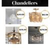 Beautiful Chandeliers Collection on Wayfair