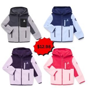 Reebok Toddler Polar Fleece Jacket with Hood at Walmart!