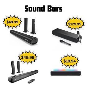 Black Friday Soundbar Deals at Walmart