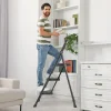 edx 3 Step Ladder, Portable Folding Step Stool Heavy Duty