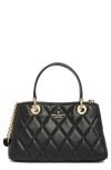 Kate Spade New York – carey quilted leather satchel