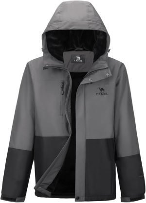 CAMEL CROWN Men’s Ski Jacket