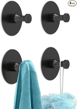 Adhesive Wall Hooks 4 Pack