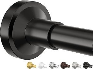 Bonpally Adjustable Tension Curtain Rod