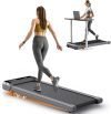 Incline Walking Pad Treadmill Portable Under Desk Treadmill