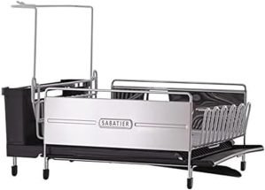 Expandable Stainless Steel Dish Rack