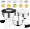  3-Pack Stainless Steel Mixing Bowls 