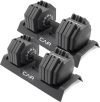 CAP BARELLE Adjustable 55 lb Dumbbell Weights