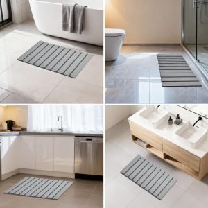 AWW Foldable Stone Bath Mat