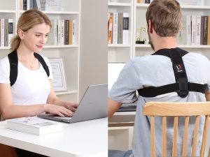 Schiara Posture Corrector for Men and Women, Comfortable Upper and Back Brace
