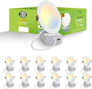 12 Pack 4 Inch Ceiling Light