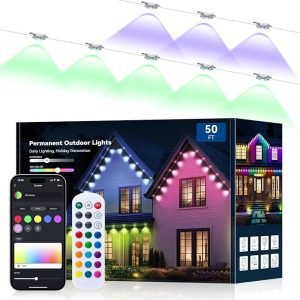50ft RGB permanent outdoor lights