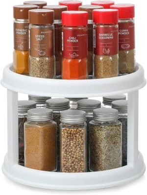 Turntable Lazy Susan Spice Organizer