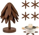 Silicone Trivets Mat Set for Hot Dishes