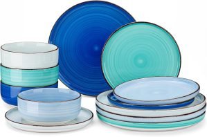 vancasso Bonita Blue Dinnerware Sets