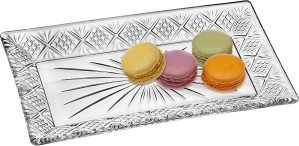 Godinger Dublin Rectangular Crystal Tray