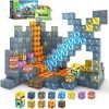 Magnetic Blocks-Build Mine Magnet World Sword Edition