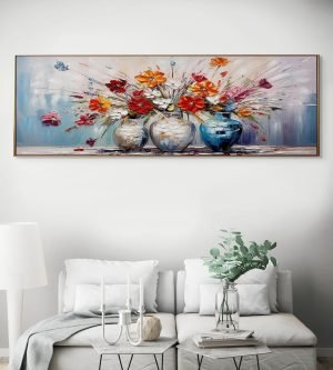 Floral Wall Art for Living Room Bedroom