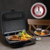 OVENTE Electric Panini Press Grill with Nonstick Plates