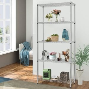 Commercial Shelf with 5 Tier Layer Rack