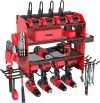 Power Tool Organizer with Charging Station 