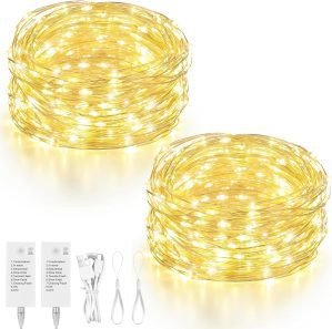 LED Fairy Lights Battery Operated with Timer