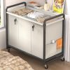 60 Gal (230L) Laundry Sorter 3 Section with Lid