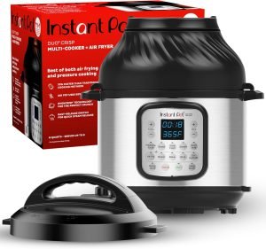 Instant Pot Duo Crisp 11-in-1 Air Fryer and Electric Pressure Cooker- 6QT 