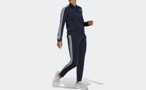 Adidas Women’s Essentials 3-Stripes Track Suit 