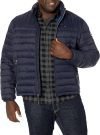 Tommy Hilfiger Mens Embroidered Logo Puffer Jacket