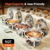 Chafing Dishes for Buffet 4 Pack