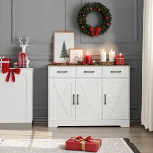 Homfa – Kitchen Buffet Sideboard Cabinet