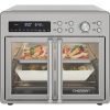 Chefman French Door 10-in-1 Toaster Oven Air Fryer, 26-Quarts, Fits 12-Inch Pizza — Stainless Steel