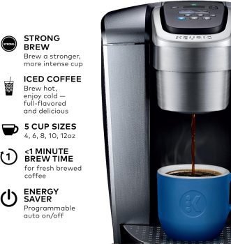 Keurig K-Elite Single Serve K-Cup Pod Coffee Maker