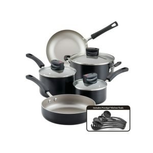 Farberware Smart Control 14-Pc. Non-Stick Cookware Set – BLACK ONE SIZE