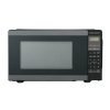 Hamilton Beach 0.9 Cu ft Countertop Microwave Oven, 900 Watts, Black Stainless Steel, New