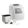 Hamilton Beach 2 lb Bread Maker Machine with 12 Settings Plus Gluten Free, White