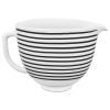 KitchenAid 5-Quart Horizontal Stripes Ceramic Bowl (KSM2CB5PHS)