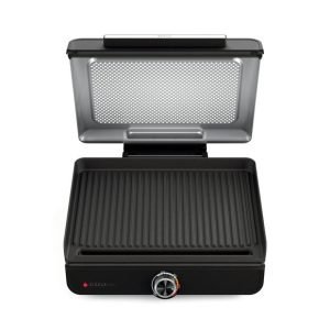 Ninja Sizzle 4-6 Serving Indoor Electric Grill w/ Nonstick Grill Plate, Edge-to-Edge Heating, GR100