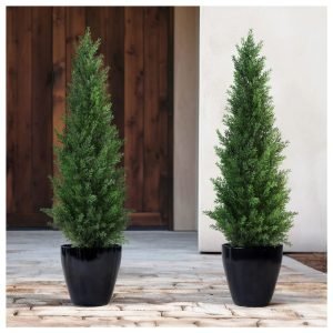 Artificial Cedar Tree 2 Pack @Walmart !